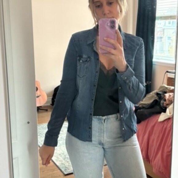 Denim blouse - Picture 1 of 5